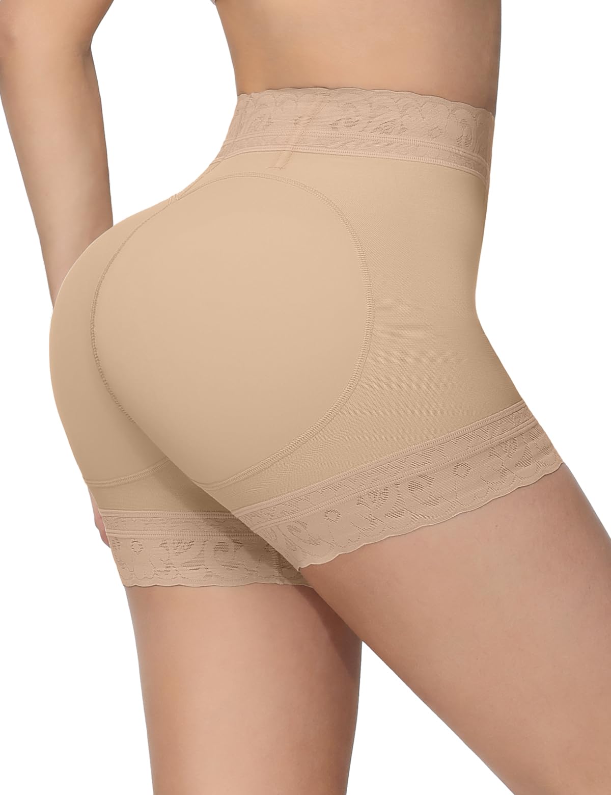 SHAPSHE Tummy Control Pants  Seamless Booty Lifting Shorts