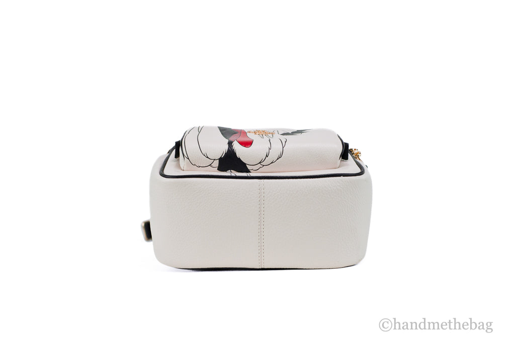 Coach X Disney Cruella Motif Mini Leather Court Backpack