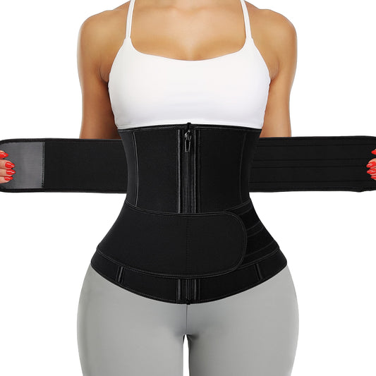 KIWI RATA Waist Trainer #2 Zipper BlackXX-Large