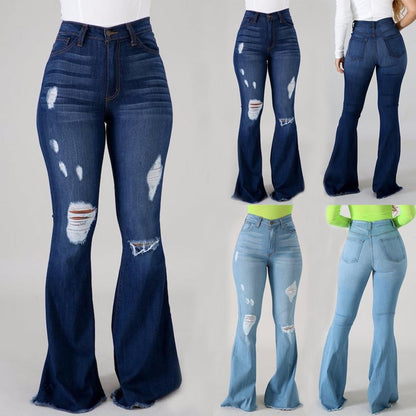 Slim-fit Ripped Jeans for Women